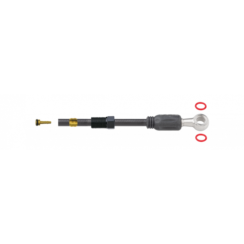 Jagwire Sport Mineral Hydraulic Hose Kit-TRP Banjo-Black-New22 Freno Adulto Unis