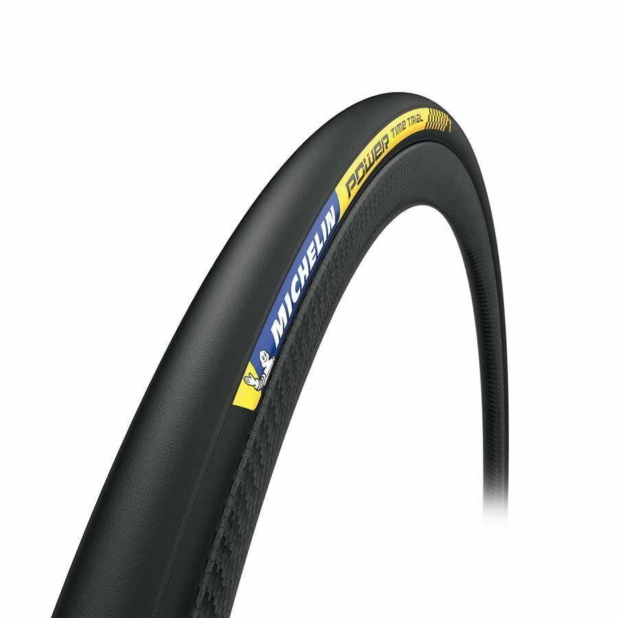 Michelin Power Time Trial Pneumatici 700x23C Pieghevole Borchie Race-2 3x180TPI