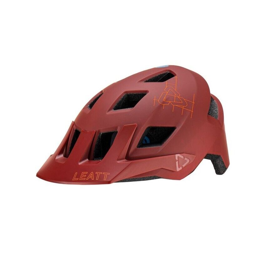 casco mtb enduro allmtn 1.0 rosso LEATT trail all mountain rosso M