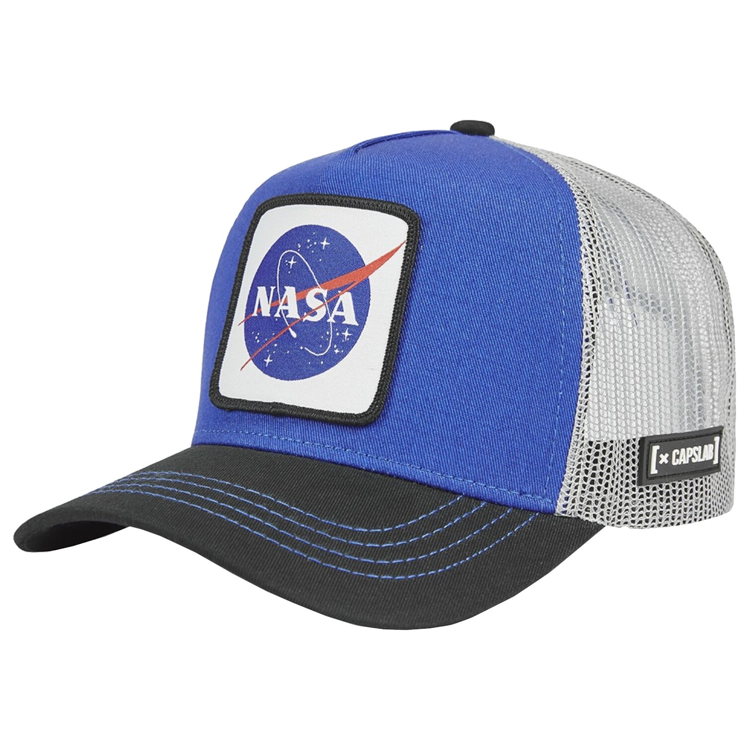 Capslab Space Mission NASA Cap CL-NASA-1-NAS3, Uomo, cappucci, blu