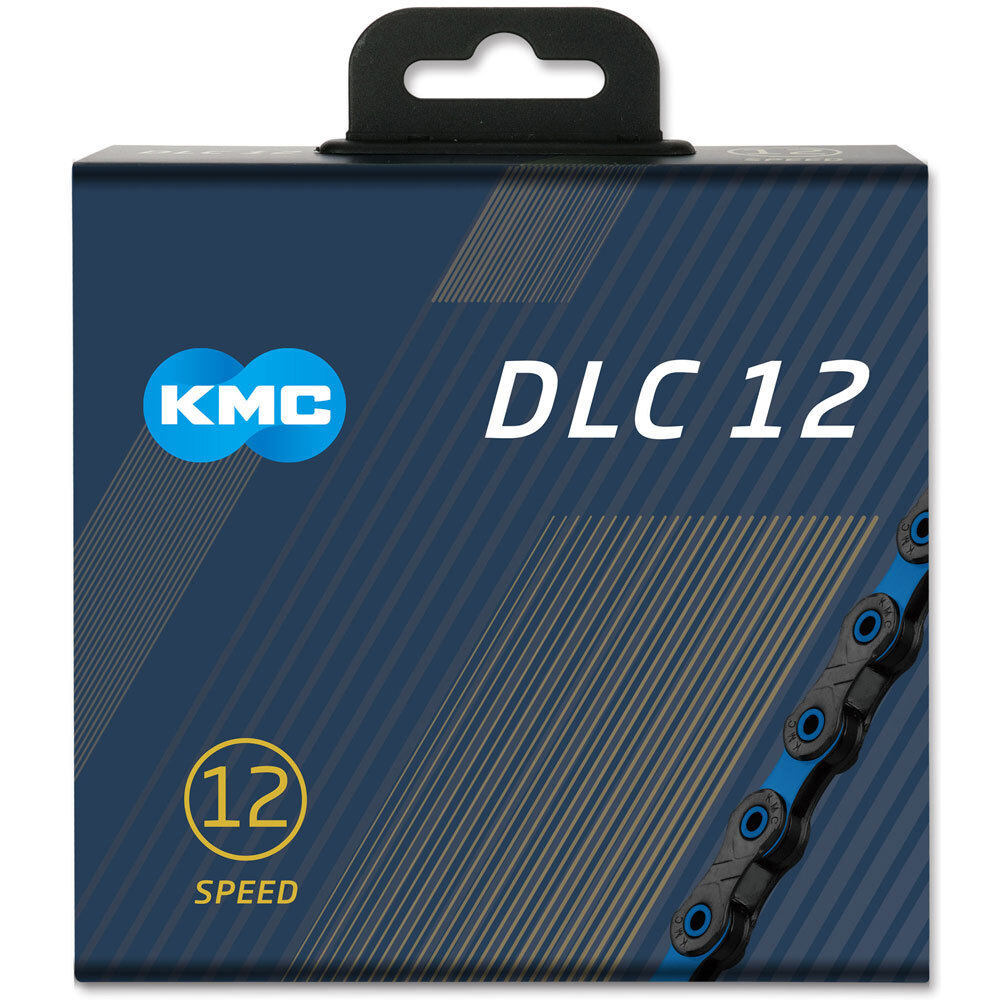 KMC DLC12 12 Speed Chain nero/blu