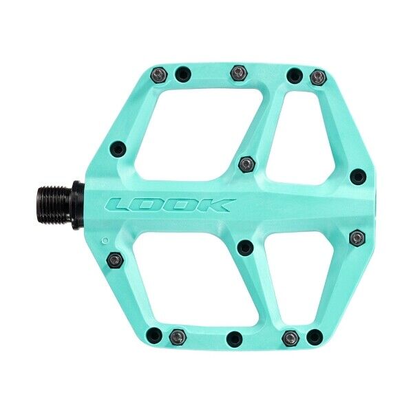 coppia pedali mtb flat trail fusion azzurro 421531494 LOOK flat bici pedali LOOK