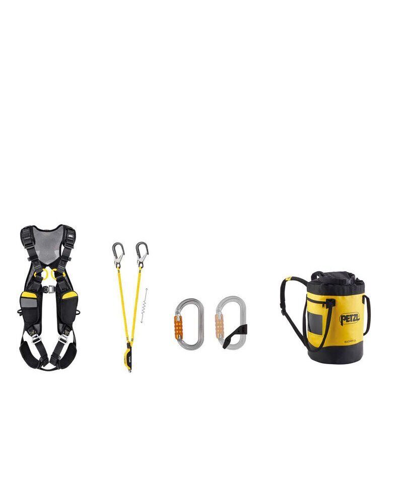 Petzl Kit Imbracatura Newton Easyfit e Cordino Absorbica 150 Taglia 2
