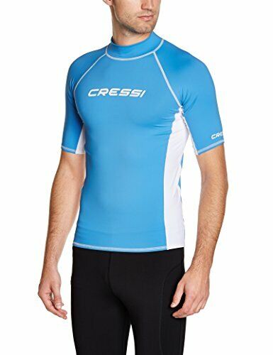 Cressi Rash Guard Maniche Corte, Uomo, Maglia Protettiva in Speciale (D0w)