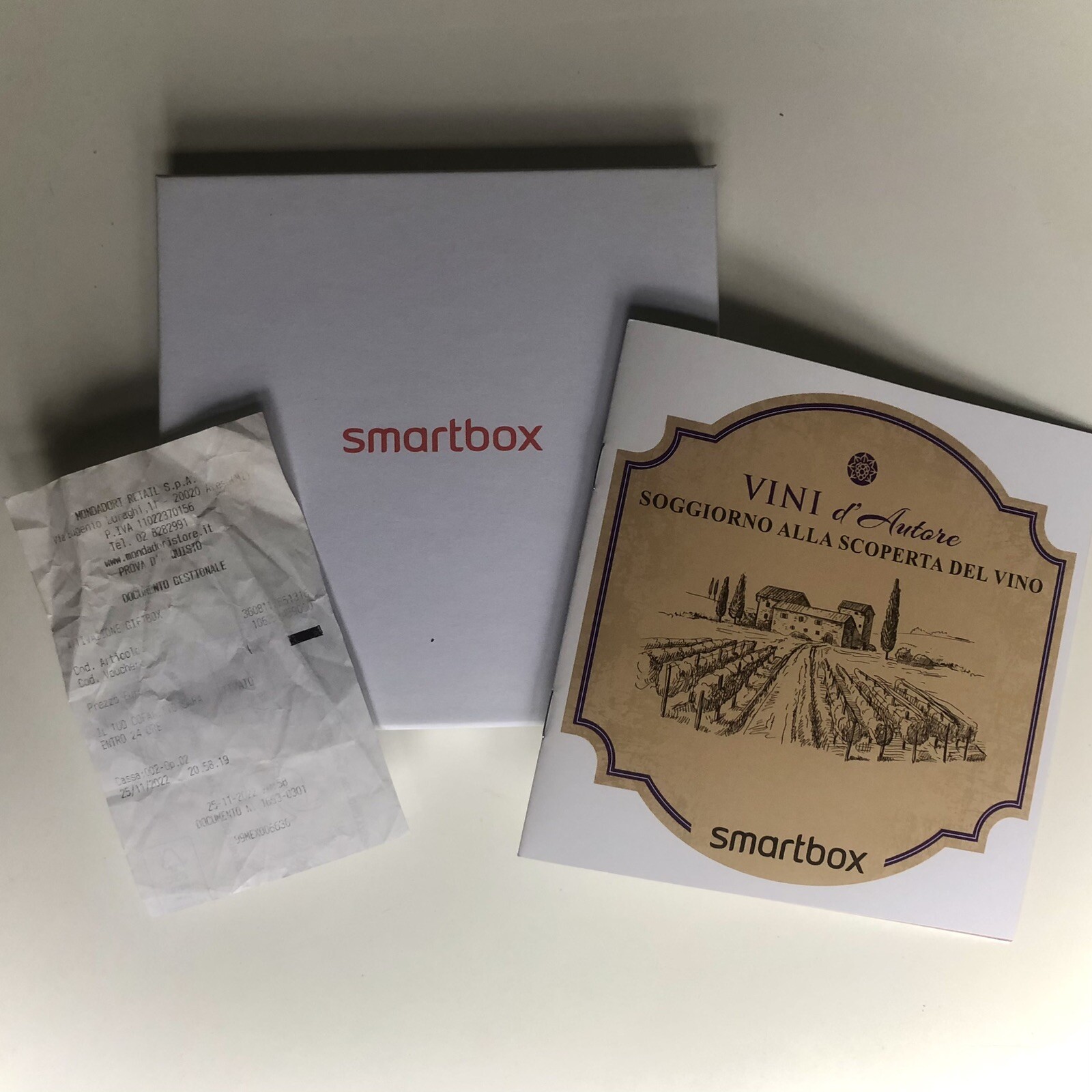 Smartbox - "Vini d'Autore, soggiorno alla scoperta del vino"