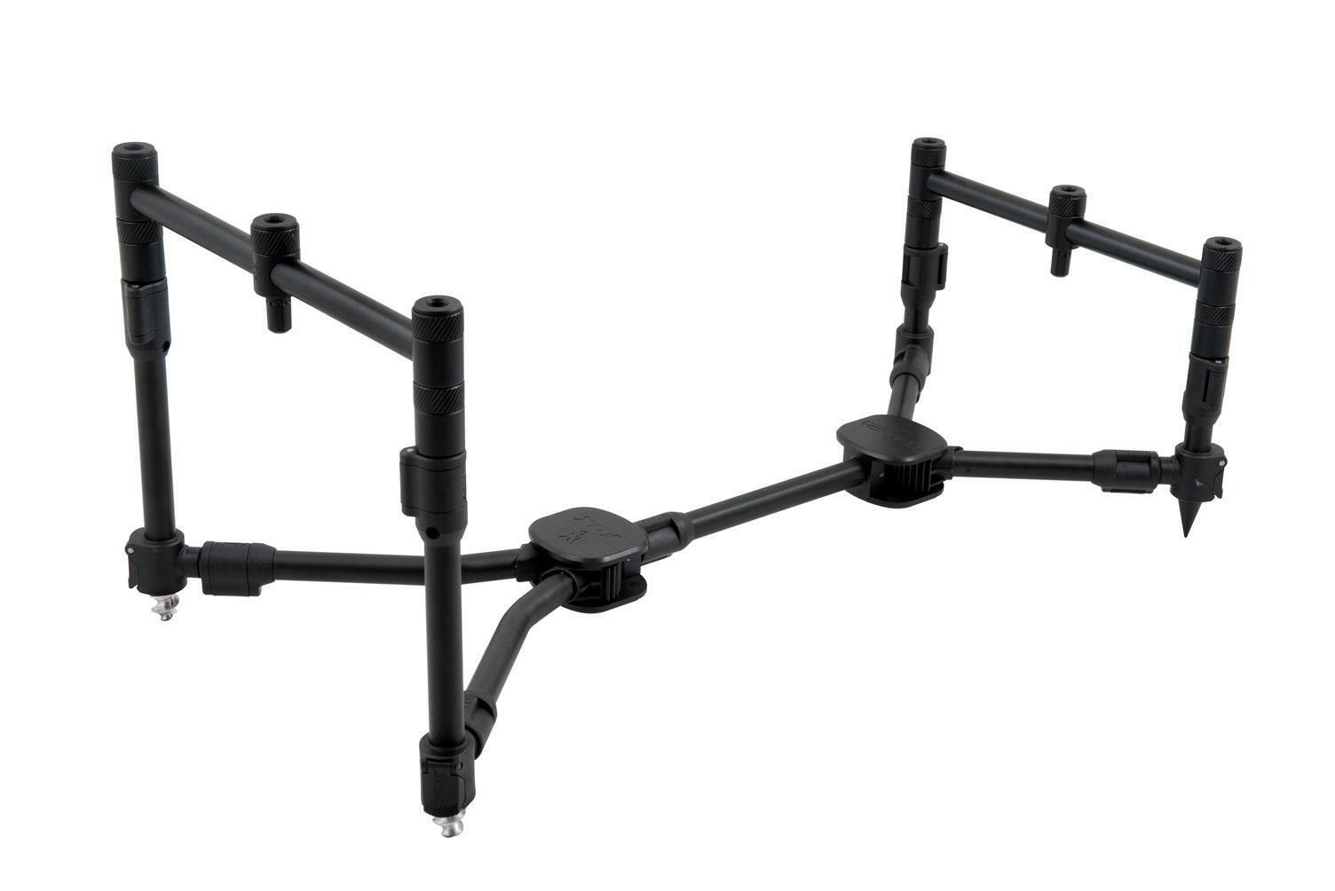 Fox Etichetta Nera Qr 3 Asta Pod Completo / Carpa Canna da Pesca Riposo