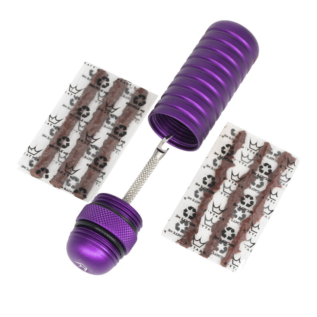 kit riparazione tubeless puncture plugger kit holeshot viola Peatys kit foratura