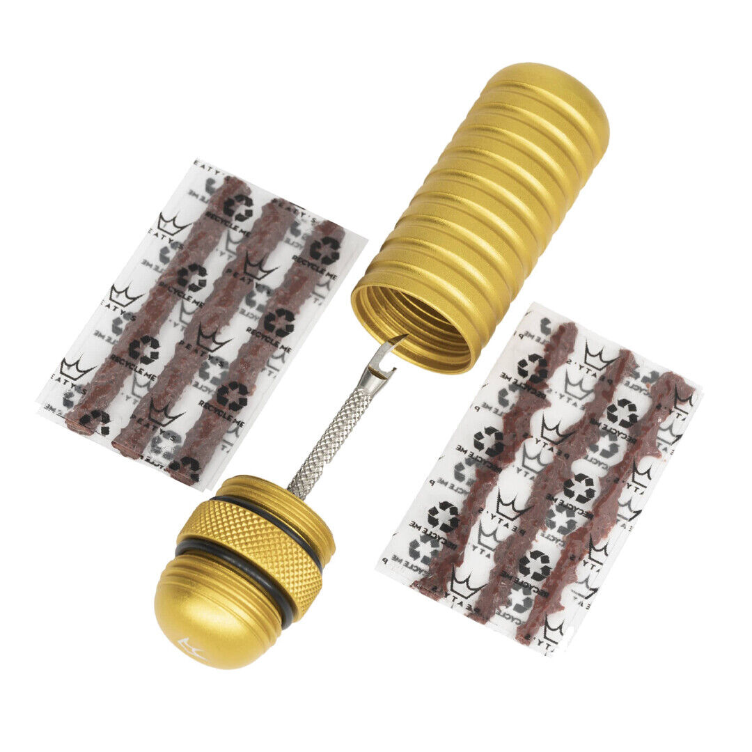 kit riparazione tubeless puncture plugger kit holeshot oro Peatys kit foratura b