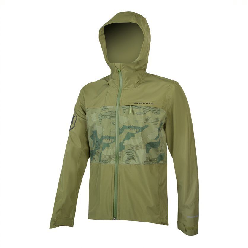 giacca impermeabile singletrack jacket ii verde Endura Abbigliamento verde XL