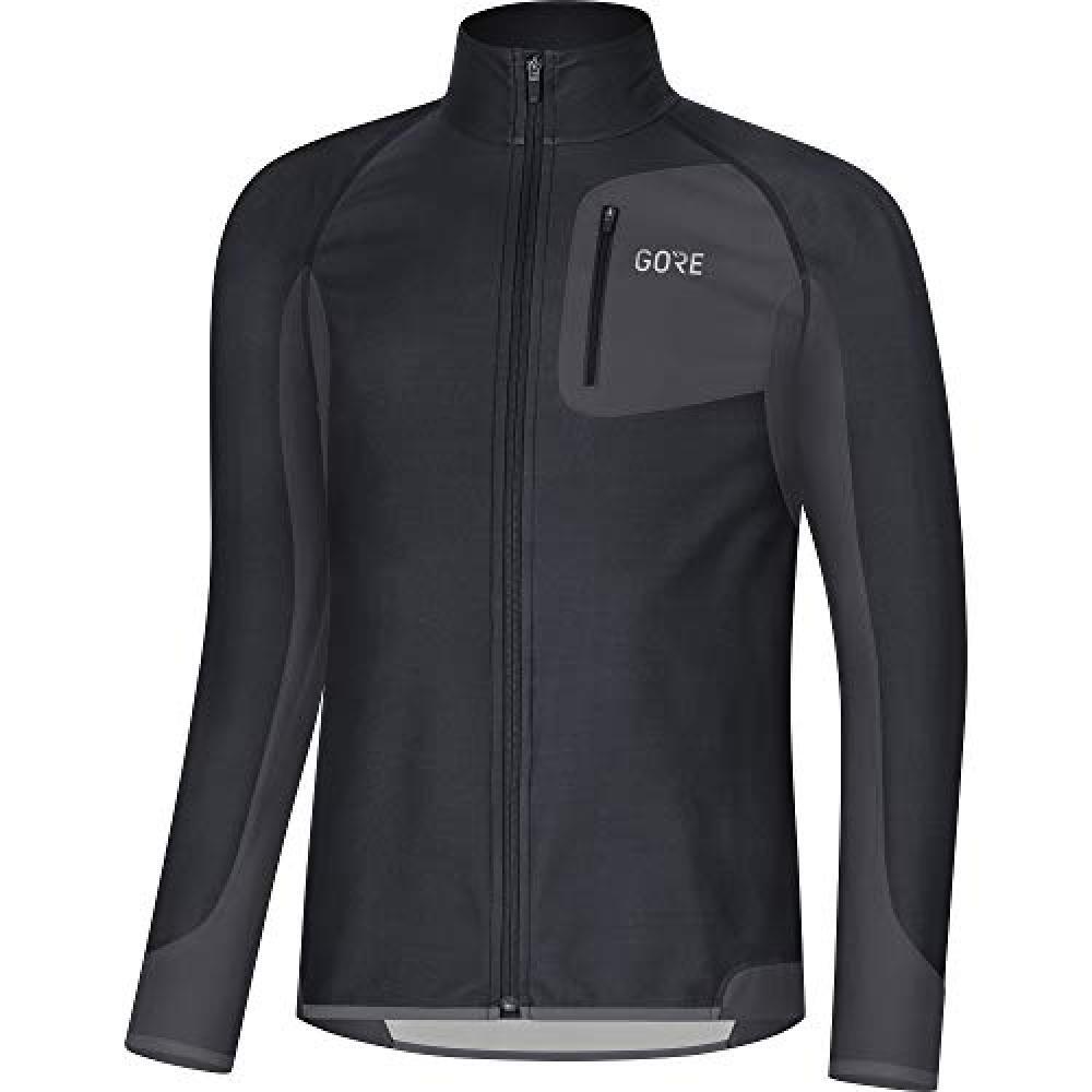 (TG. M-L) GORE WEAR R3 Maglia a maniche lunghe da uomo Partial GORE WINDSTOPPER,
