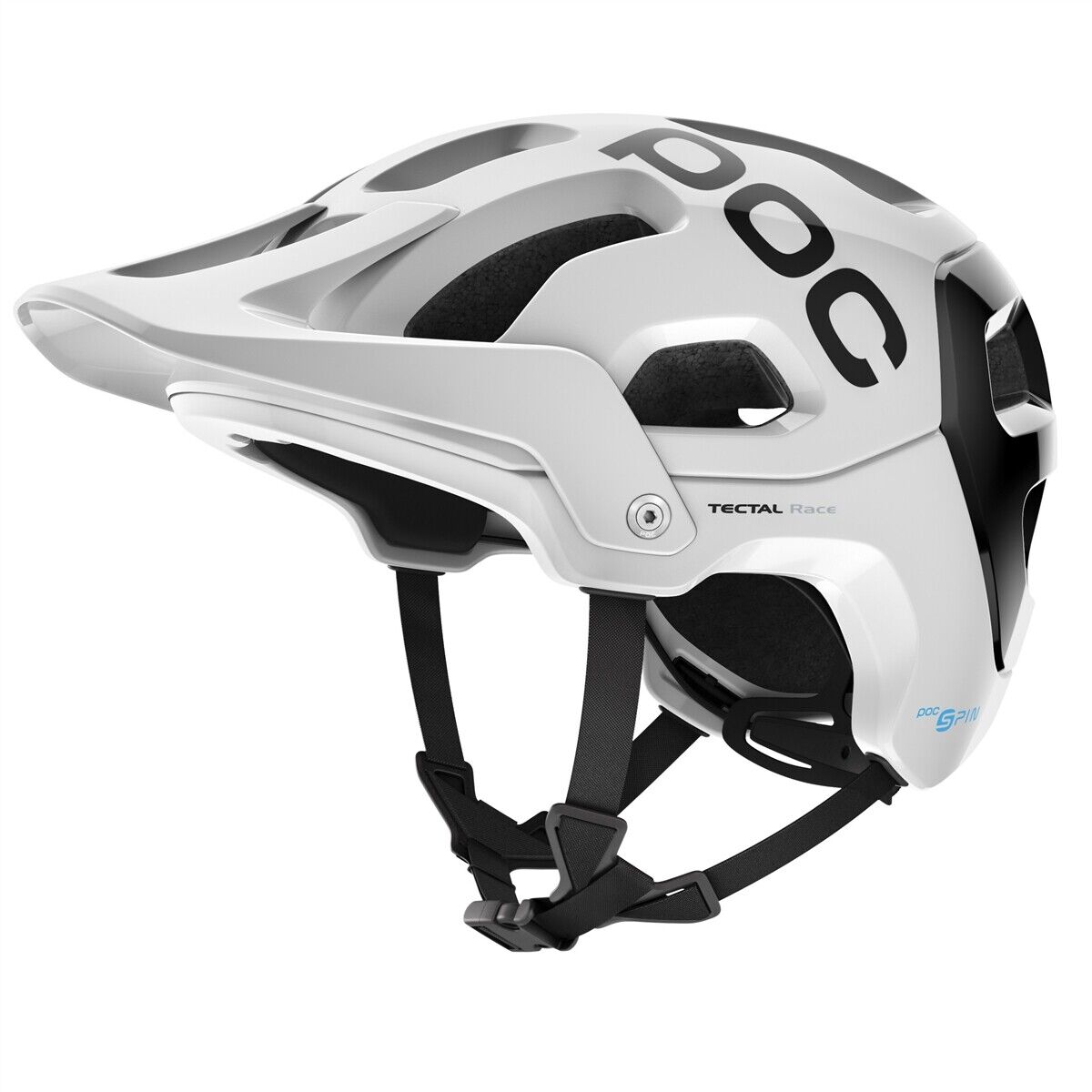 casco enduro tectal race spin bianco POC trail all mountain