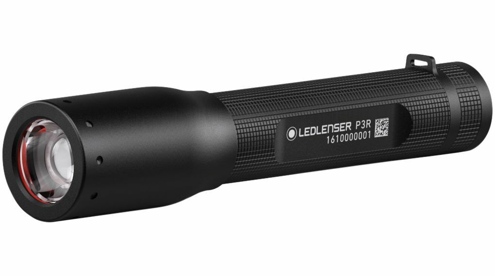 Torcia led LedLenser P3R 140 lumens ricaricabile campeggio pesca corsa