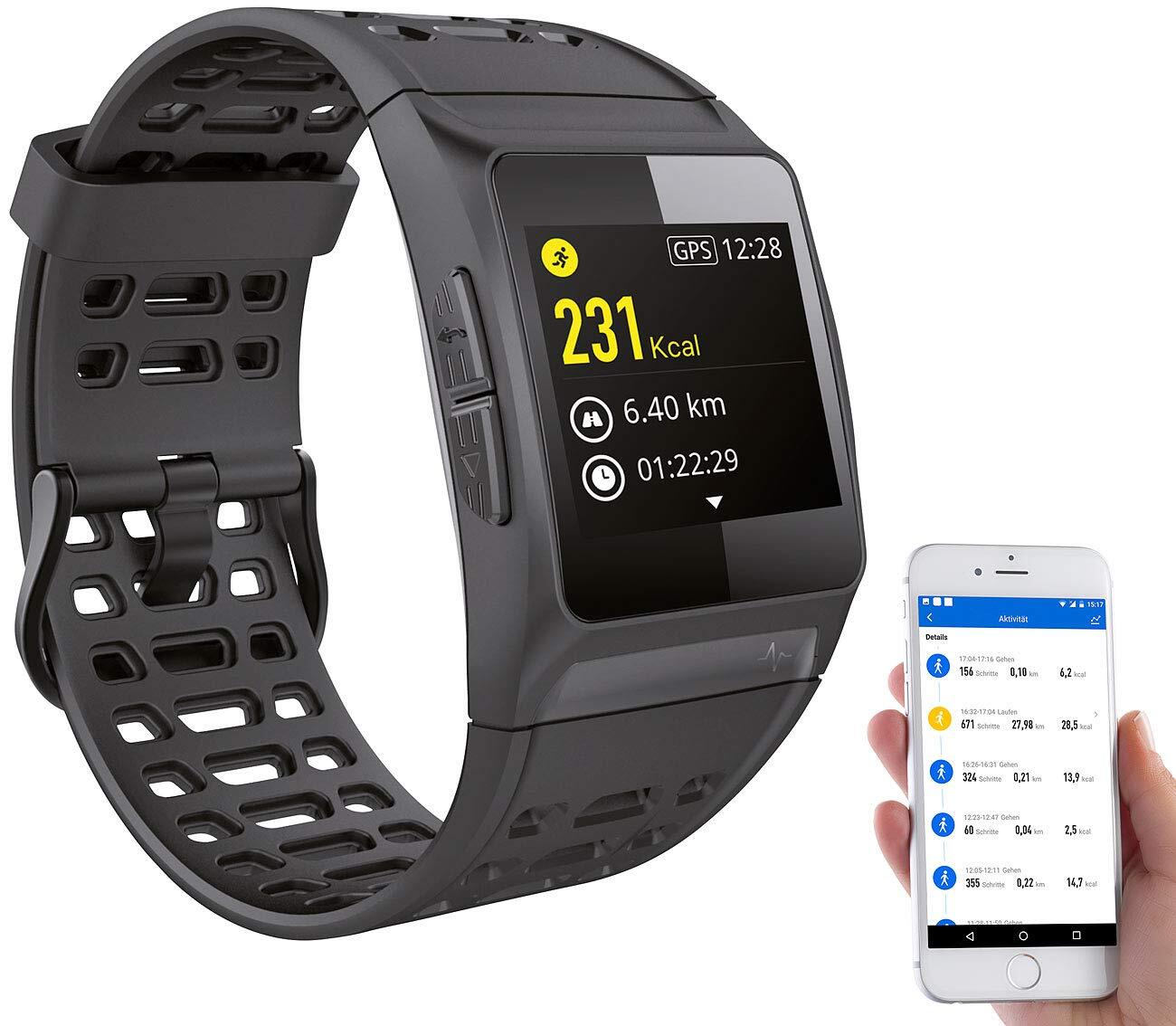 newgen medicals GPS da Corsa - Orologio Intelligente GPS Pulse: Orologio (v1Y)