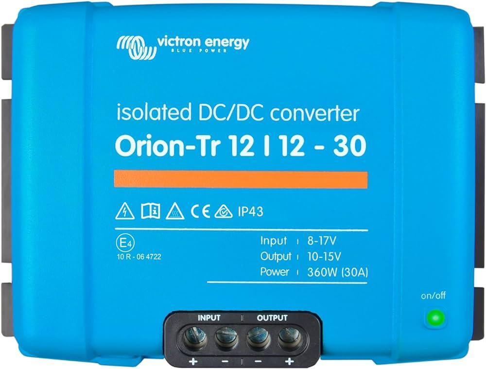 Convertitore DC DC Isolato Orion-TR 12/12-30 30A Victron Camper
