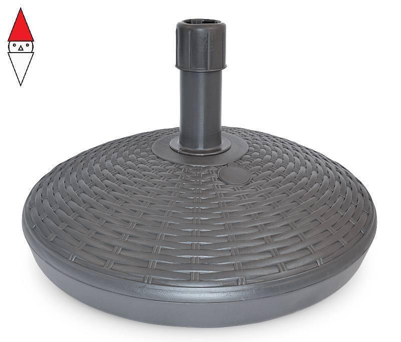 GIOCO ESTIVO ADRIATIC BASE OMBRELLONE ROTONDA COLORE ANTRACITE 30 LITRI