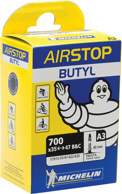 Michelin Airstop Tubo 700x35-47mm 40mm Valvola Presta�
