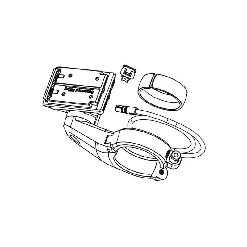 kit retrofit staffa a 1 braccio per display kiox e smartphonegrip 35mm BOSCH Bic