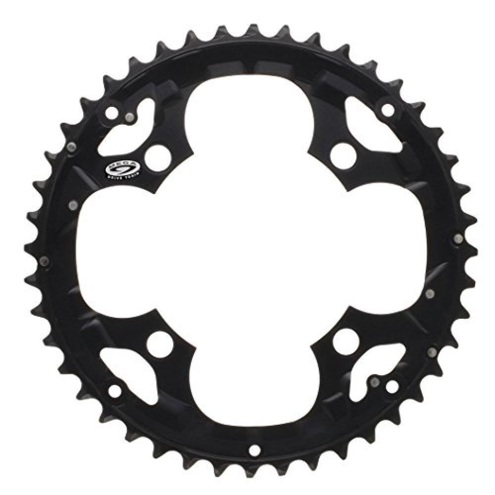 (TG. 44 Denti) Shimano FC-M530, Corona, Nero, 44 Denti - NUOVO