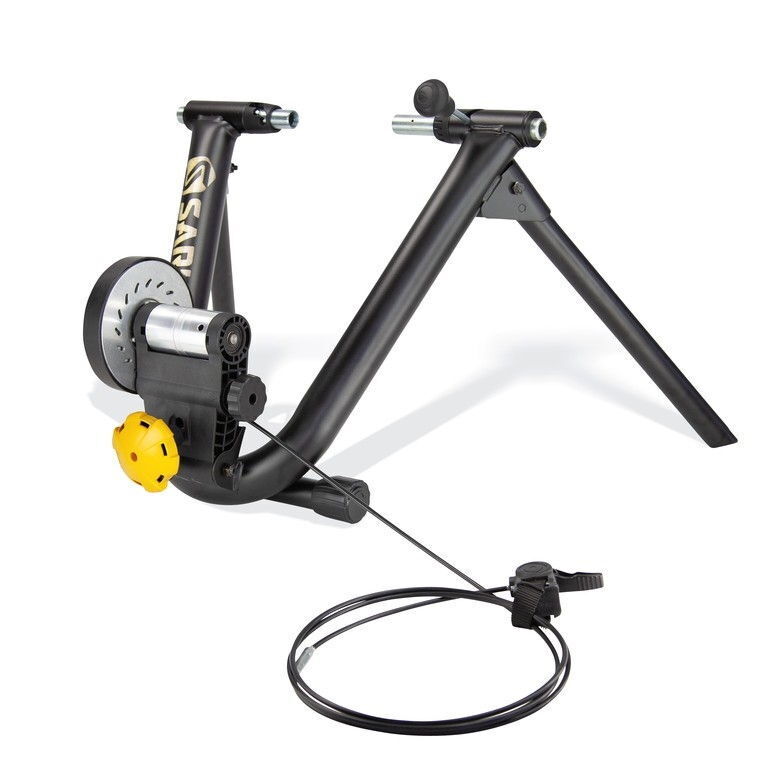 rullo home trainer mag + shifter Saris allenamento