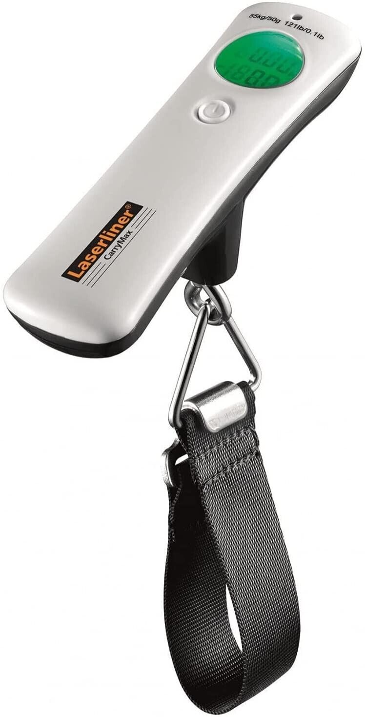 BILANCIA PESA VALIGIA DIGITALE PORTATILE DA VIAGGIO Laserliner CarryMax Trolley