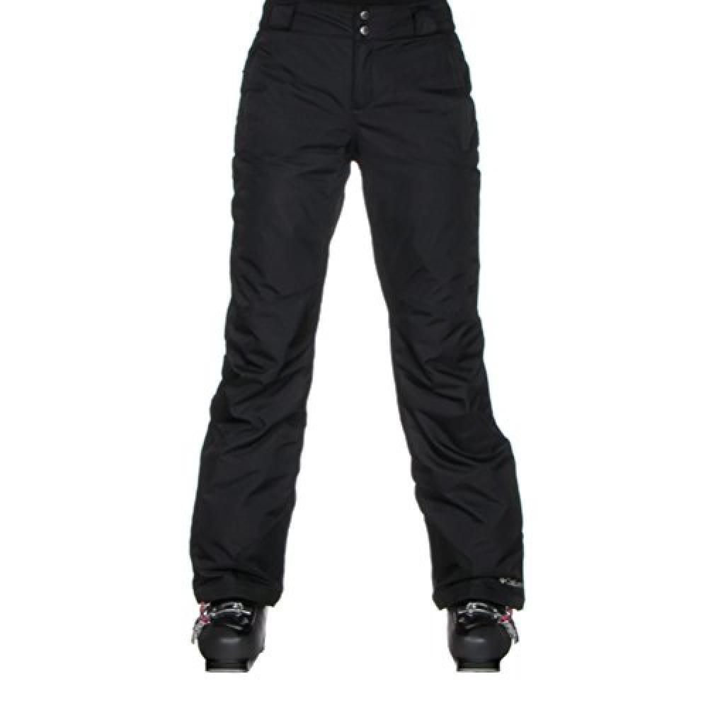 (TG. S) Columbia Donna Pantaloni da Sci, Nero, S - NUOVO