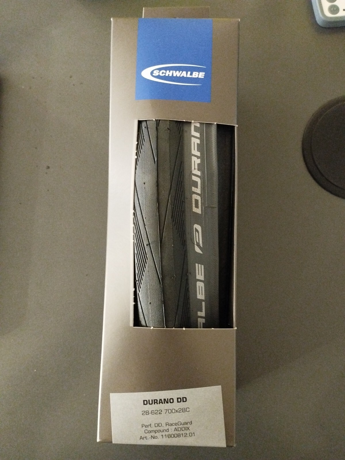 Copertone 28" 700x28 (28-622) durano dd addix graph. pieghevole Schwalbe Bici