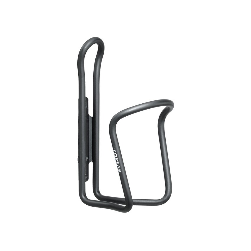 portaborraccia shuttle cage al alluminio nero TOPEAK bicicletta