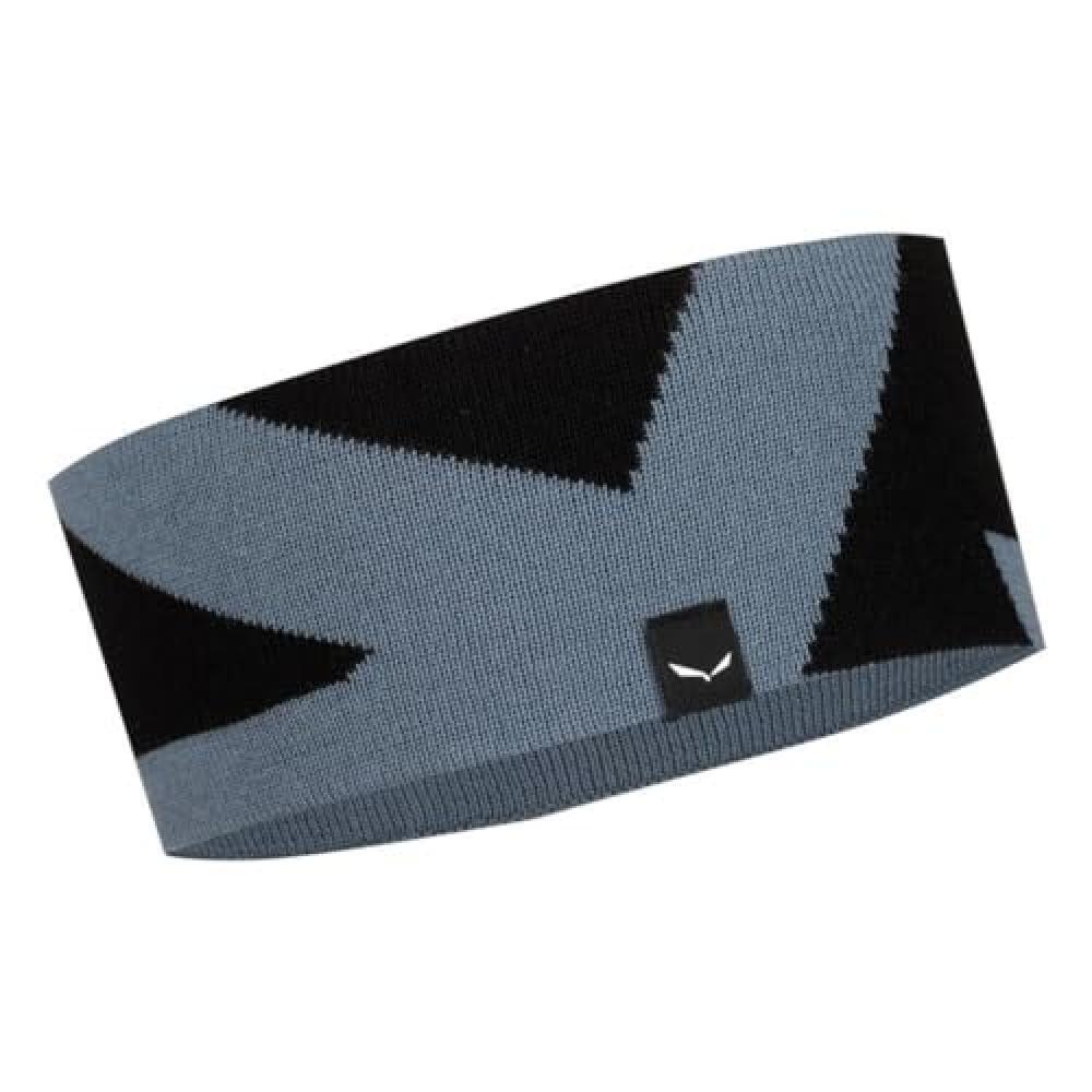 (TG. Taglia unica) Salewa Pure Merino Headband, java blue/0910, UNI58 - NUOVO