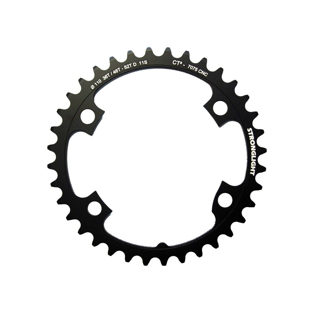 corona shimano fc-r9100 dura-ace 36d ct2 nero STRONGLIGHT guarnitura