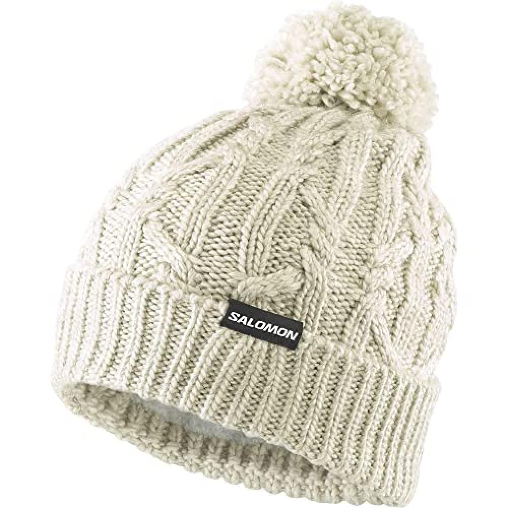 (TG. Taglia unica) SALOMON Ivy Beanie-Vanilla Ice - NUOVO