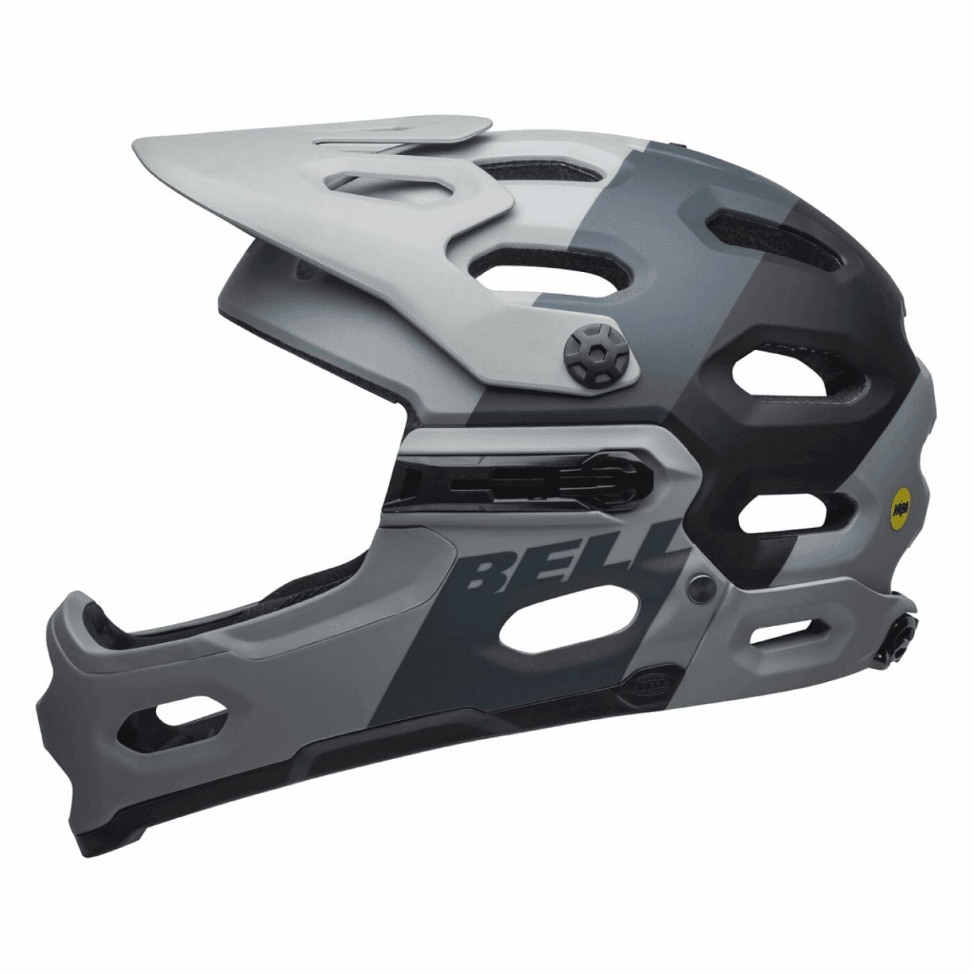 Casco super 3r mips grigio integrale taglia 55/59cm Bell top Bici