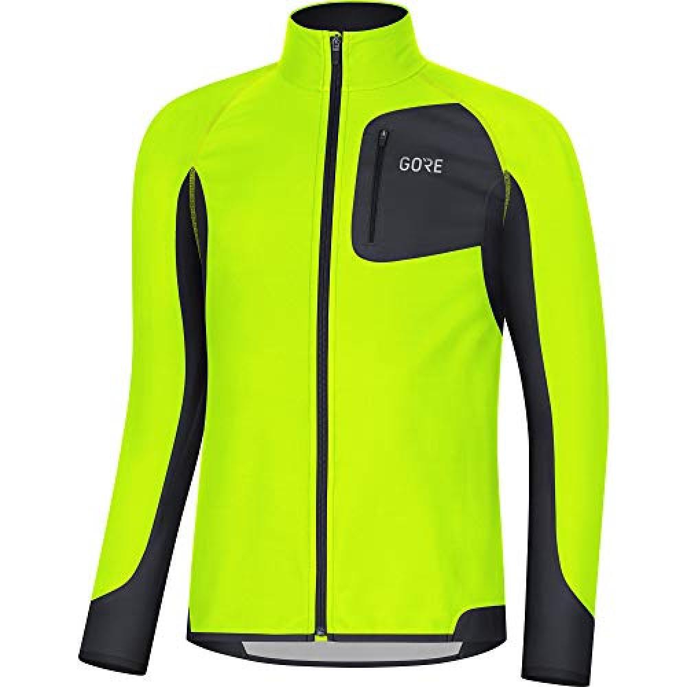 (TG. M-L) GORE WEAR R3 Maglia a maniche lunghe da uomo Partial GORE WINDSTOPPER,