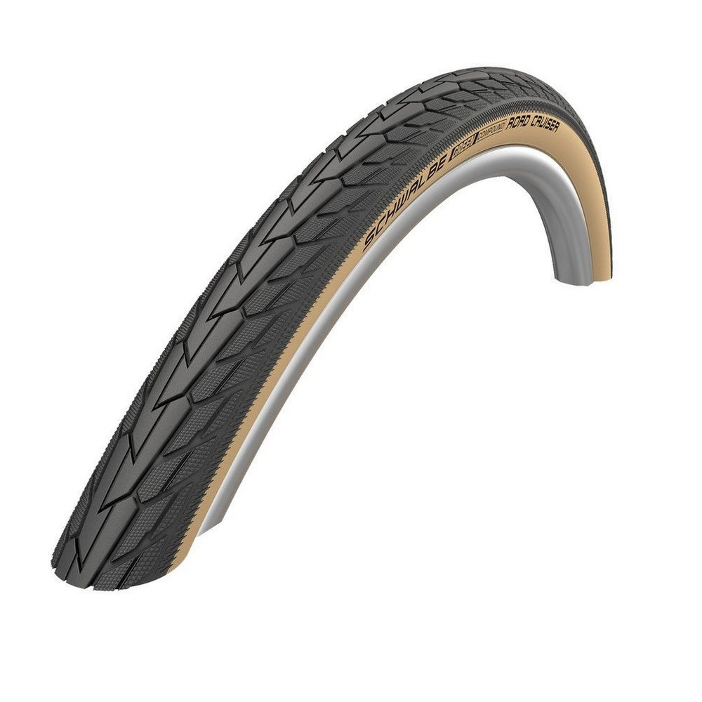 copertone road cruiser green compound 28x1.40 rigido nero/para. SCHWALBE copertu