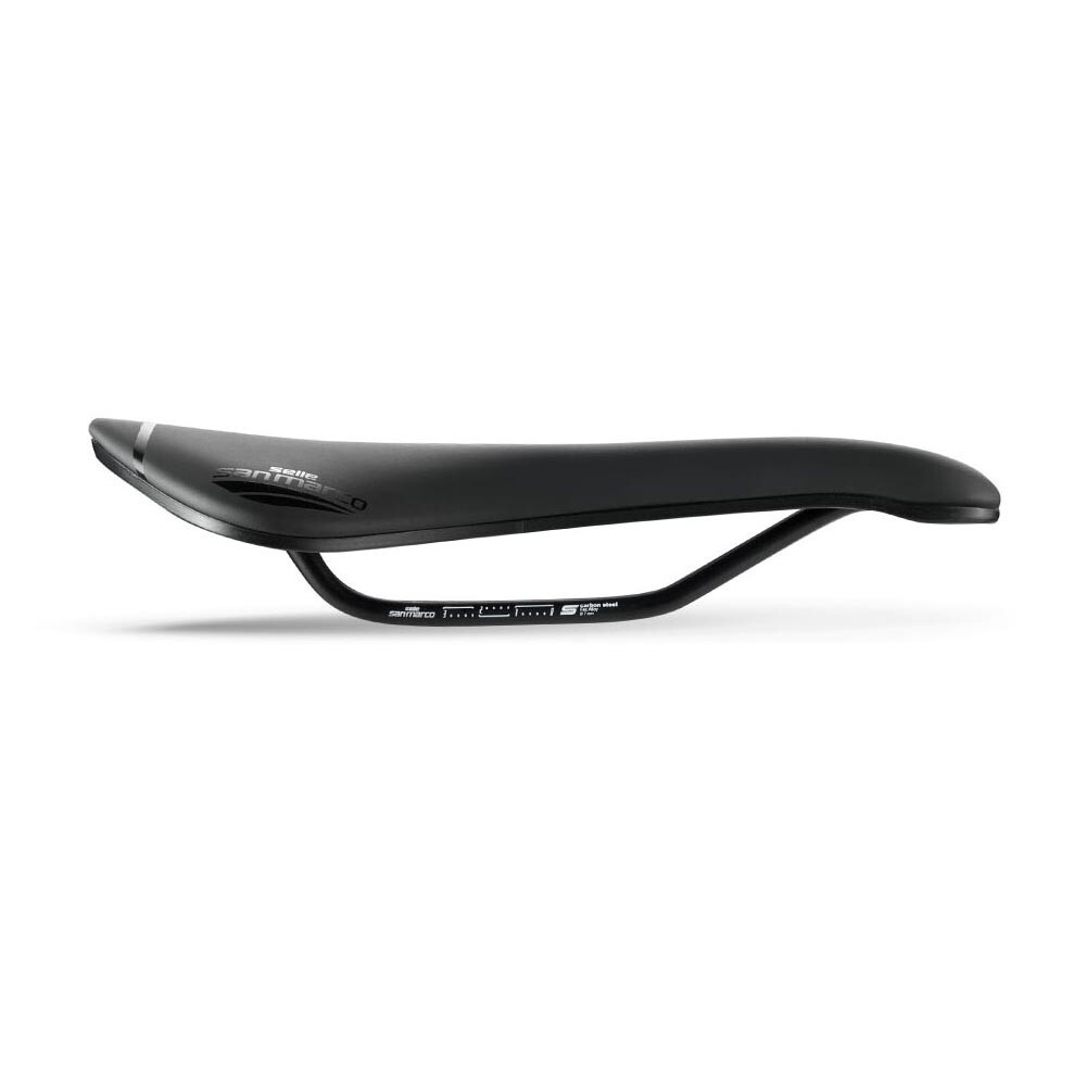 Sella bici Selle San Marco ASPIDE Short Open-Fit  Narrow  Carbon Steel