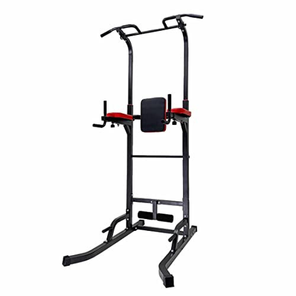 (TG. 86x123x193-228 cm) Ultrasport Power Tower Avanzato, stazione fitness, dispo