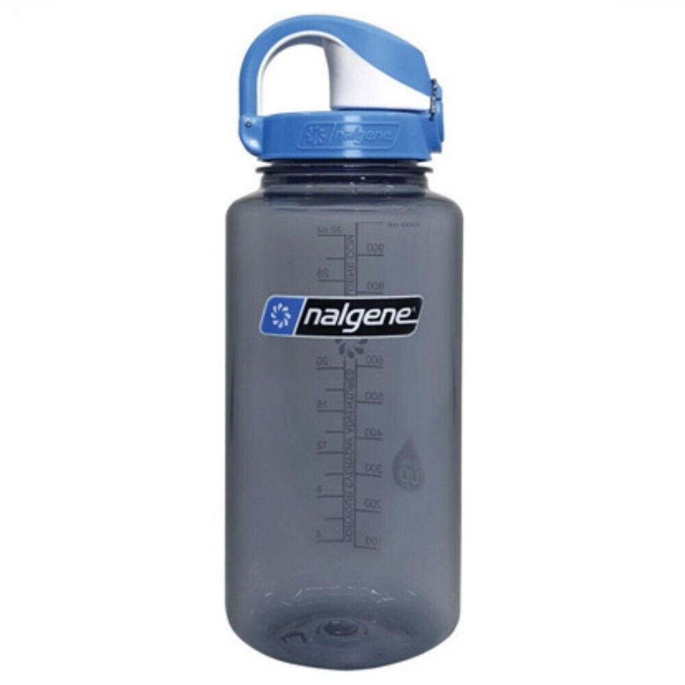 Nalgene Larghezza Bocca Sostenere 946ml Grigio Con Seaport Otf Cappello
