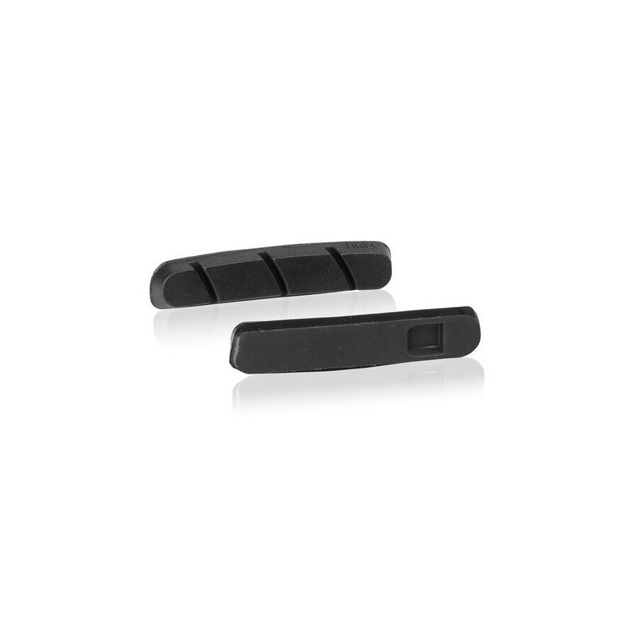 pattini ricambio cartridge road bs-x01 set 4 pezzi 55 mm nero adatto campagnolo