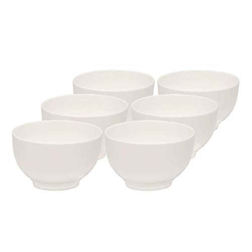 (TG. 6 pezzi) vivo by Villeroy & Boch Group - Basic White Ciotola, servizio di c