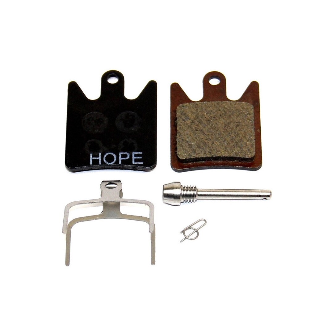 coppia pastiglie v2 standard organiche HOPE freni bici