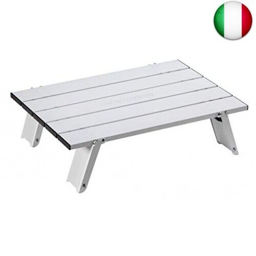 Grand Canyon Tucket Table Micro - Tavolo da Campeggio - Alluminio (Argento)
