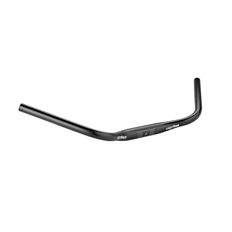 manubrio stuttgart alluminio nero 31,8mm Humpert bici citt?