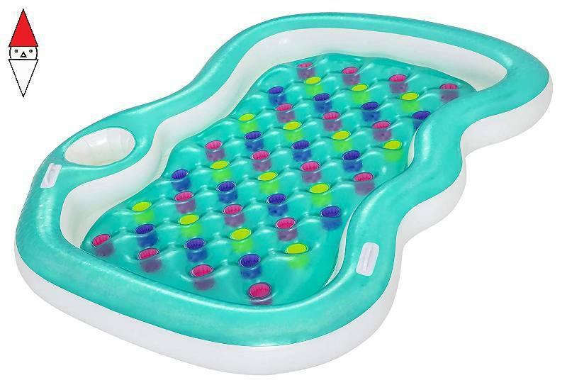 GIOCO ESTIVO BEST WAY (GONFIABILE) MATERASSINO DOPPIO DESIGNER 2 24M X 1 74M