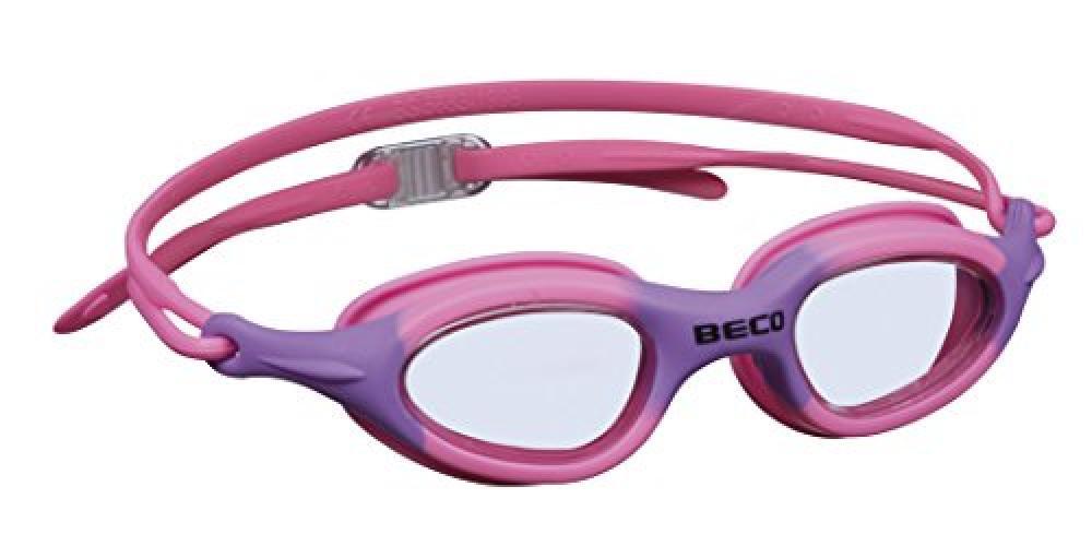 (TG. Taglia unica) Beco BIARRITZ - Occhialini da nuoto per bambini, colore: Rosa