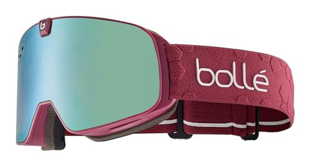 (TG. M) Bollé - Nevada Neo, Garnet Matte, Volt Ice Blue Cat 3 & Light Vermillon