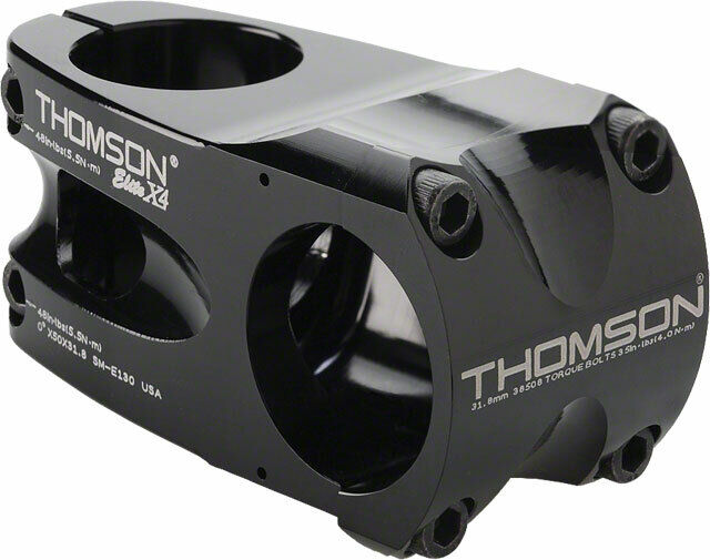 Thomson Elite X4 Mountain Stelo 60mm 0 Gradi 31.8 1-1/8 senza Filettatura