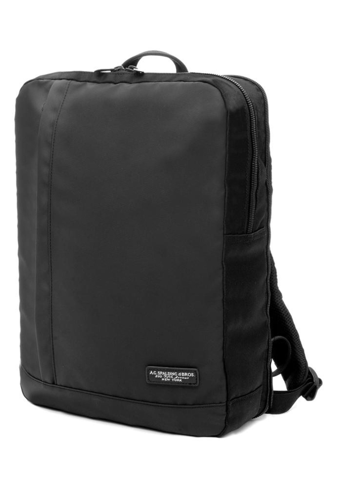 Zaino Business Porta-Pc A.G.Spalding&Bros. Flat New York Uomo Pelle Nero