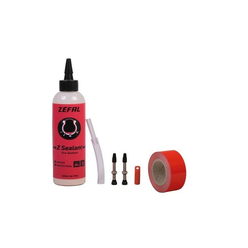 kit tubeless nastro 36mm x 9m + sigillante z-sealant + valvole 2701704008 ZEFAL