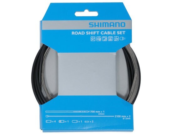 Kit cavi e guaine per cambio Shimano SIS-SP41 nero