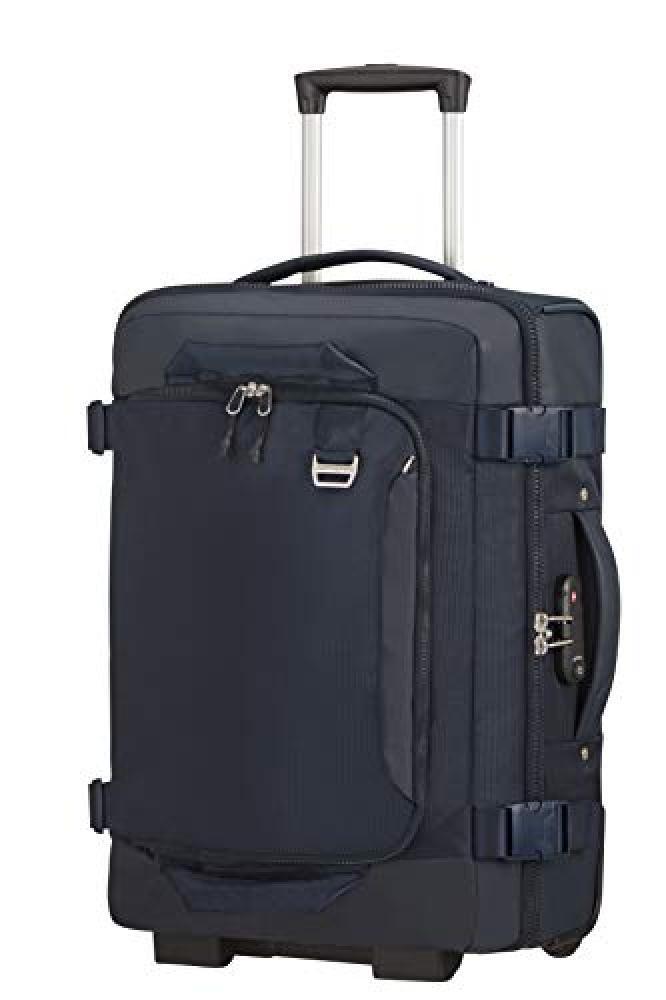 (TG. S (55 cm - 43 L)) Samsonite Midtown - Borsone con 2 ruote, 55 cm, 43 L, Bu