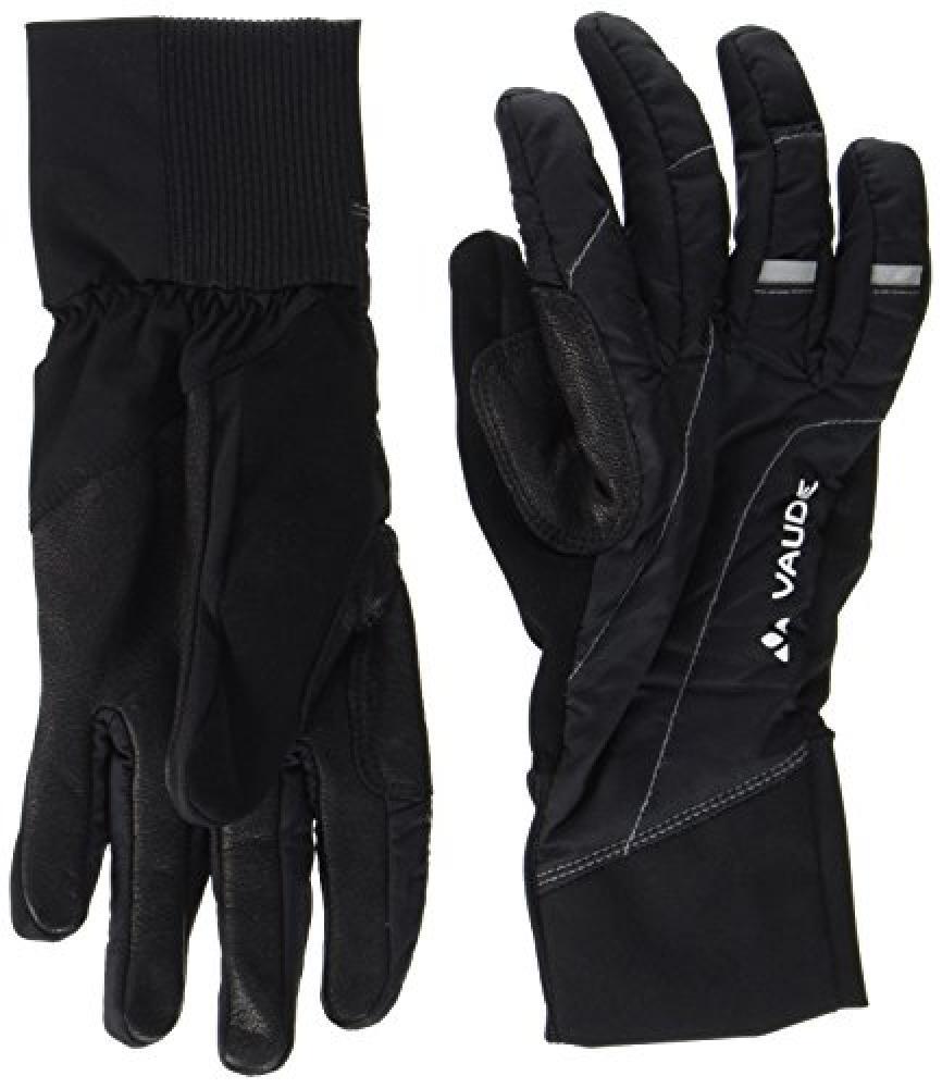 (TG. 6) VAUDE Bormio, Guanti Unisex Bambini, Nero, 6 - NUOVO